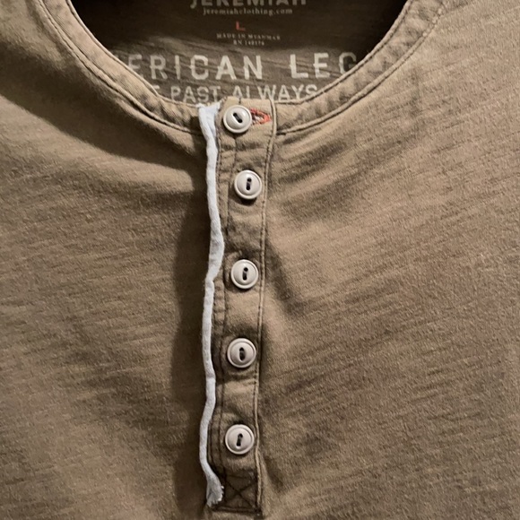 Jeremiah Clothing tshirt with buttons - Picture 7 of 13